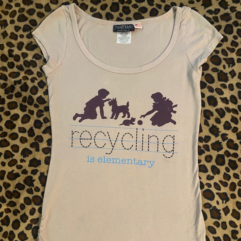 Realitee Recycled cotton baby tee ♻️
